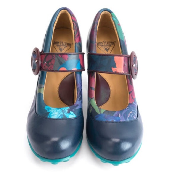John Fluevog Cosmos Ceres sz 8.5 - Picture 2 of 7